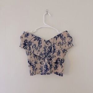 Express Cropped Blouse Size XXS